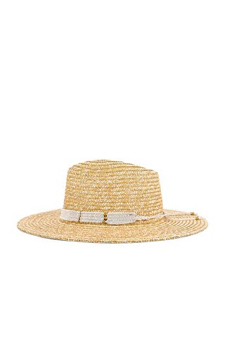 Nikki Beach Alessia Hat in Natural & White from Revolve.com | Revolve Clothing (Global)