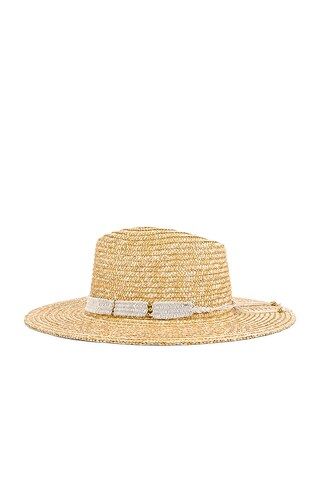 Nikki Beach Alessia Hat in Natural & White from Revolve.com | Revolve Clothing (Global)