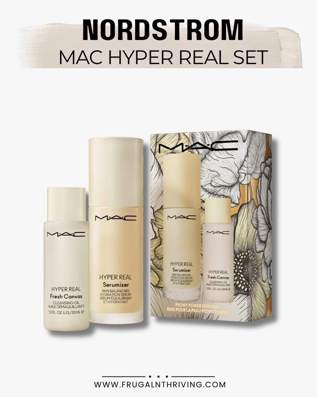 ✨MAC lovers, RUN!✨ This Hyper Real skincare duo is marked down to just $43.40 shipped (an $87 value!) 💛

You’ll get:
🌿 Full-size Hyper Real Serumizer – balances, hydrates, brightens & smooths for that radiant, petal-soft skin 🌟
🧼 Travel-size Fresh Canvas Cleansing Oil – melts away makeup & grime while being gentle on sensitive skin 👌🏼

This limited Nordstrom-exclusive set is perfect for your summer skincare refresh 🌸
📦 Ships 🆓 – grab it before it’s gone!👇🏼

#LTKBeauty #LTKSaleAlert #LTKFindsUnder50