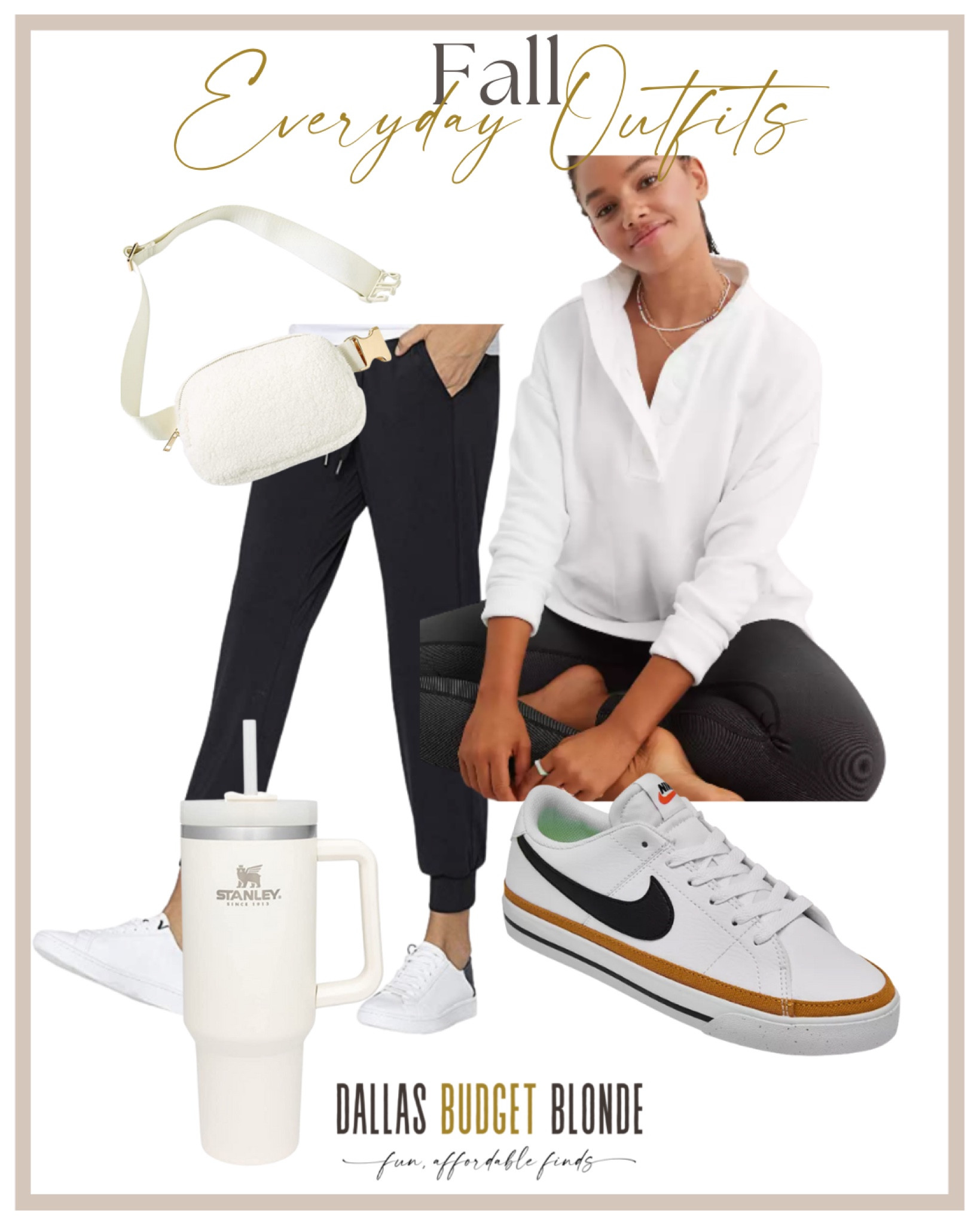 The perfect outfit for the mom on the go!
Comfy and still really cute and put together.

#LTKstyletip #LTKfit #LTKunder50