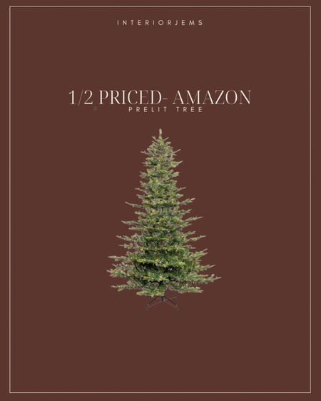 This gorgeous realistic artificial Christmas tree from Amazon is still 51% off get it before it sells out

#LTKhome #LTKHoliday #LTKsalealert