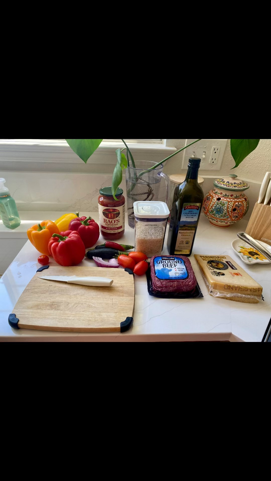 Slow Cooker Stuffed Bell Peppers Sharing my recipe & favorite cooking tools! Use extra pasta sauce on the stuffed peppers or with pasta. Full recipe on the blog. What dinners do you like slow cooking?

#LTKdayinmylife #LTKfoodie #LTKmomlife