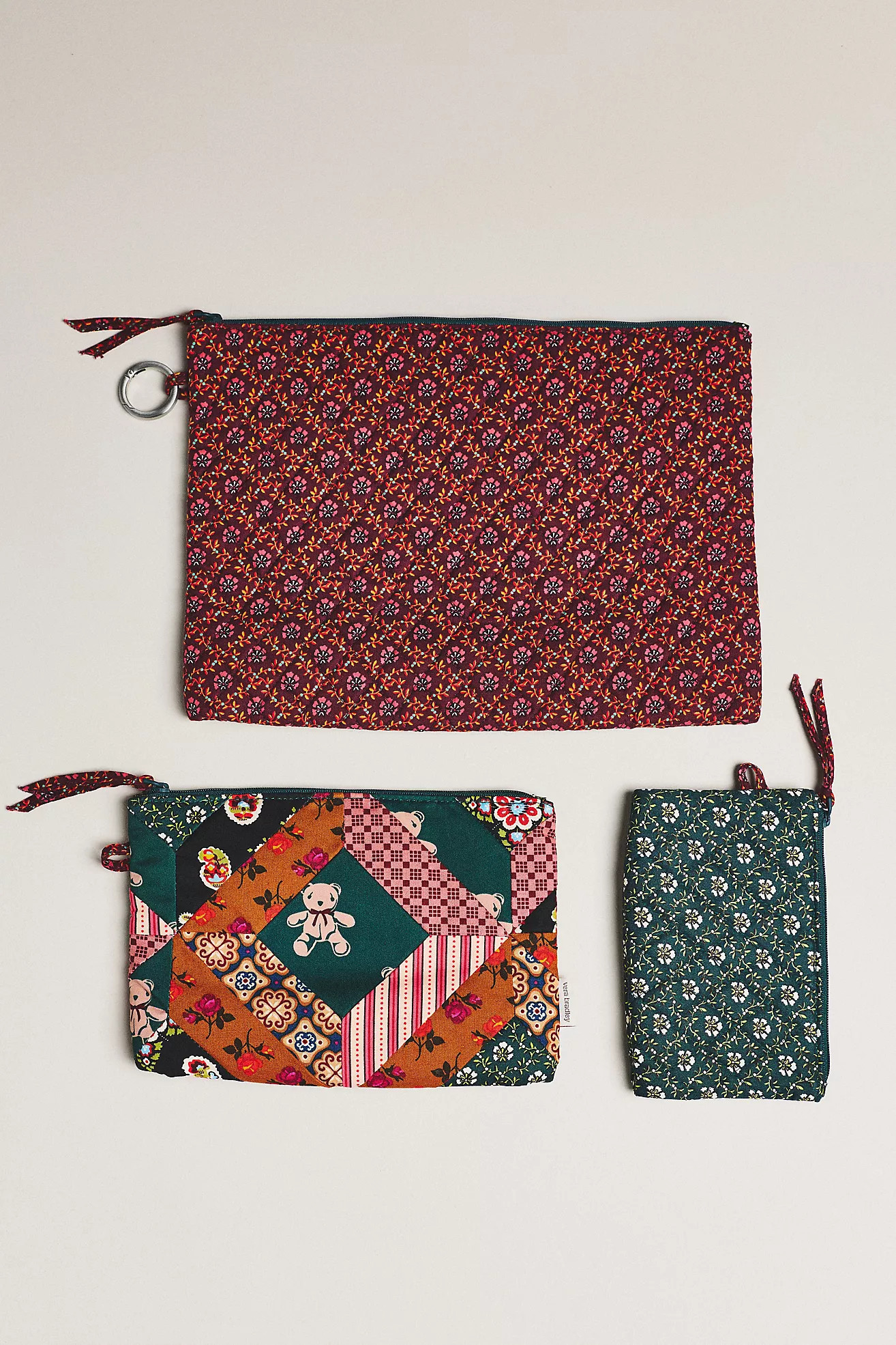 Vera Bradley x Anthropologie 3-Pouch Organizer Set | Anthropologie (US)