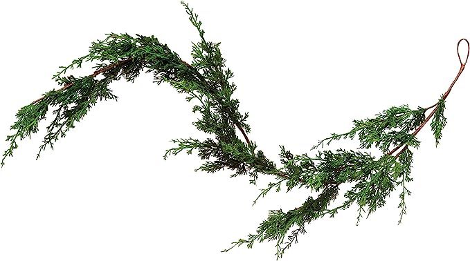 Creative Co-Op 60" L Faux Juniper Garlands, Multi | Amazon (US)