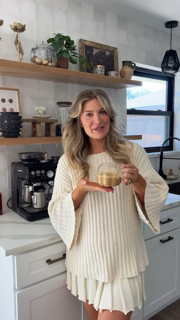 The best pumpkin latte at home! 

#LTKHome #LTKVideo