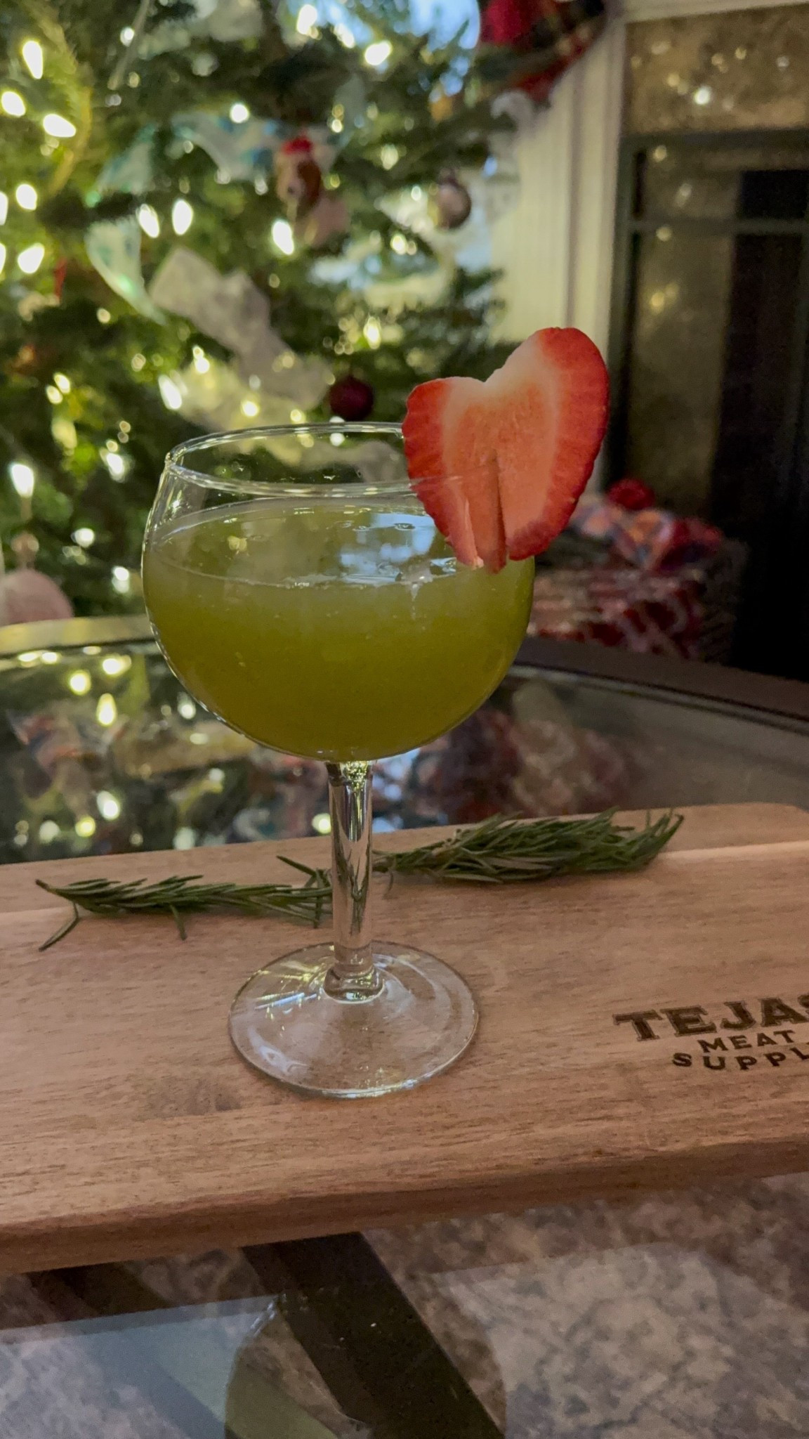 Sharing a fun little holiday drink idea for Christmas. This Grinch mimosa is my favorite. I used my favorite Prosecco, non-alcoholic blue curaçao syrup, mango orange juice for the green color. Garnished with a strawberry cut into a heart ♥️.
 
I linked some coupe glasses, and the items that I used

#LTKfoodie #LTKSeasonal #LTKHoliday