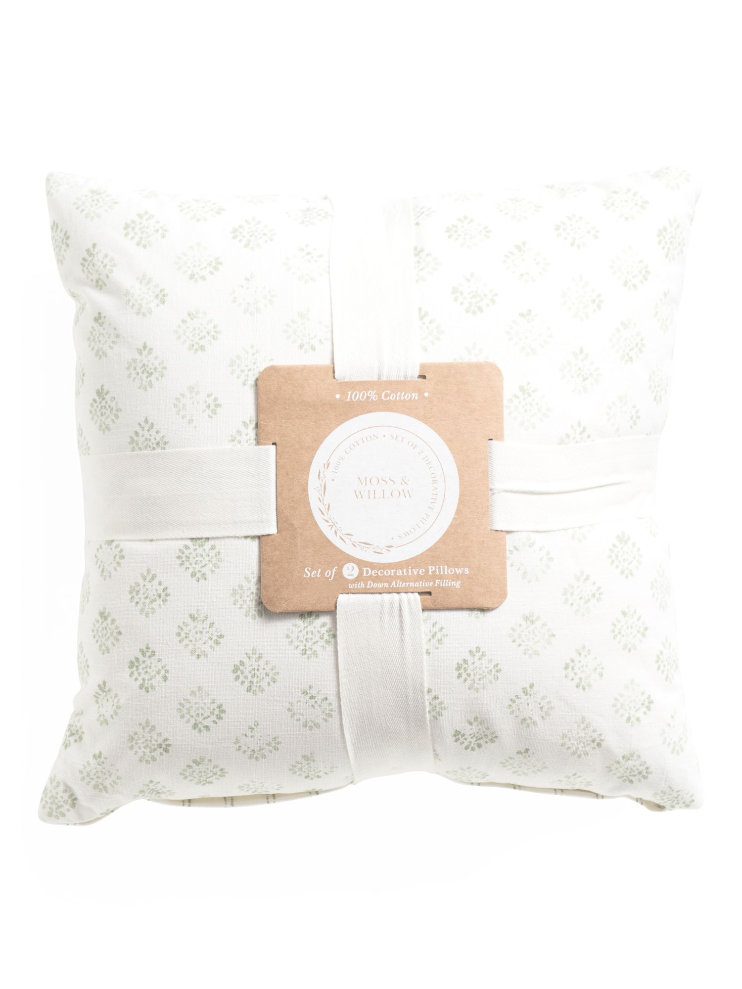 2pk Block Print Pillows | Throw Pillows | Marshalls | Marshalls