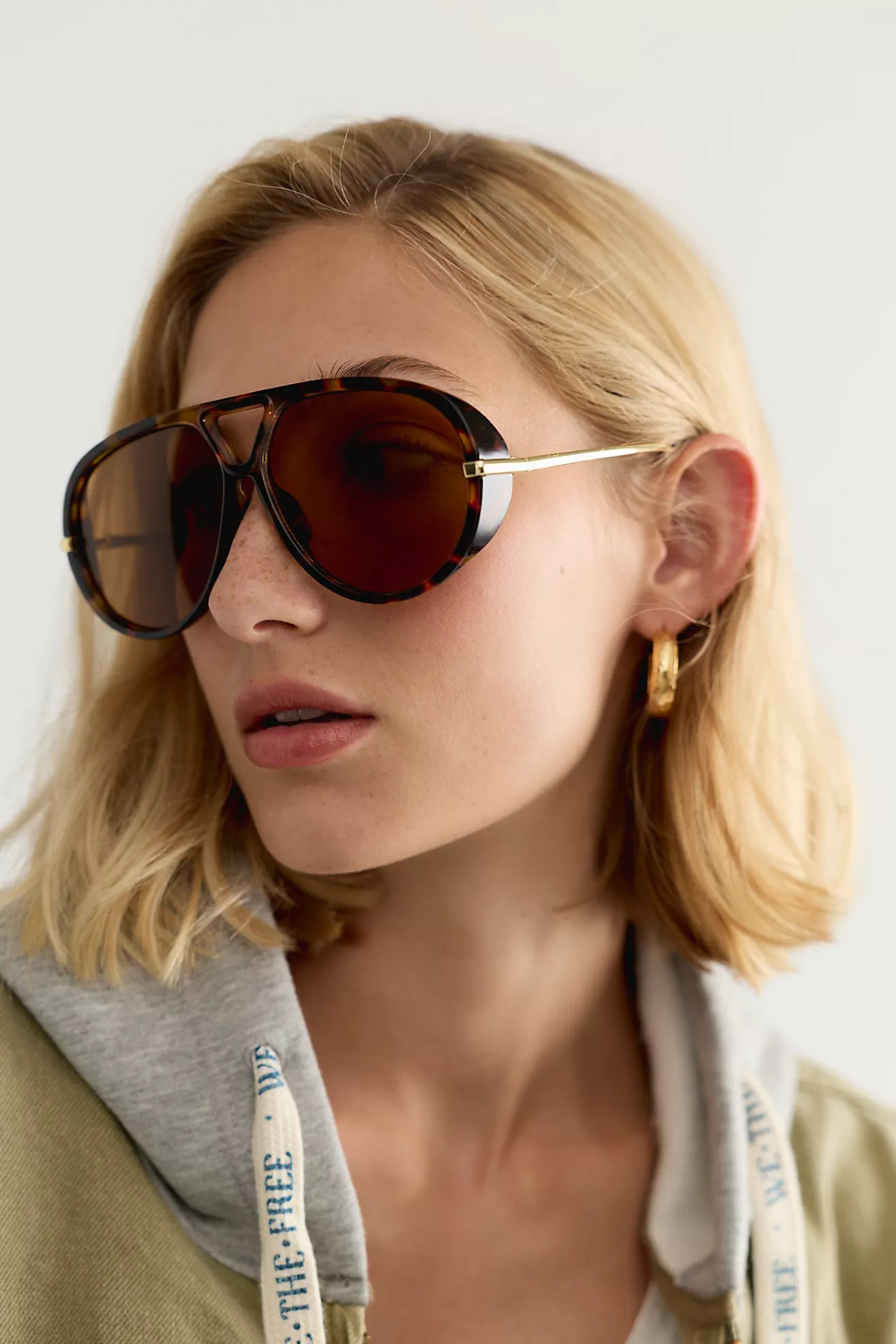 Sunday Afternoon Oversized Aviator Sunglasses | Free People (Global - UK&FR Excluded)