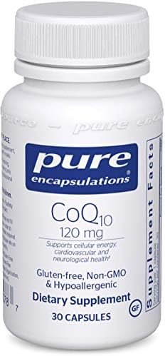 Pure Encapsulations CoQ10 120 mg | Coenzyme Q10 Supplement for Energy, Antioxidants, Brain and Ce... | Amazon (US)