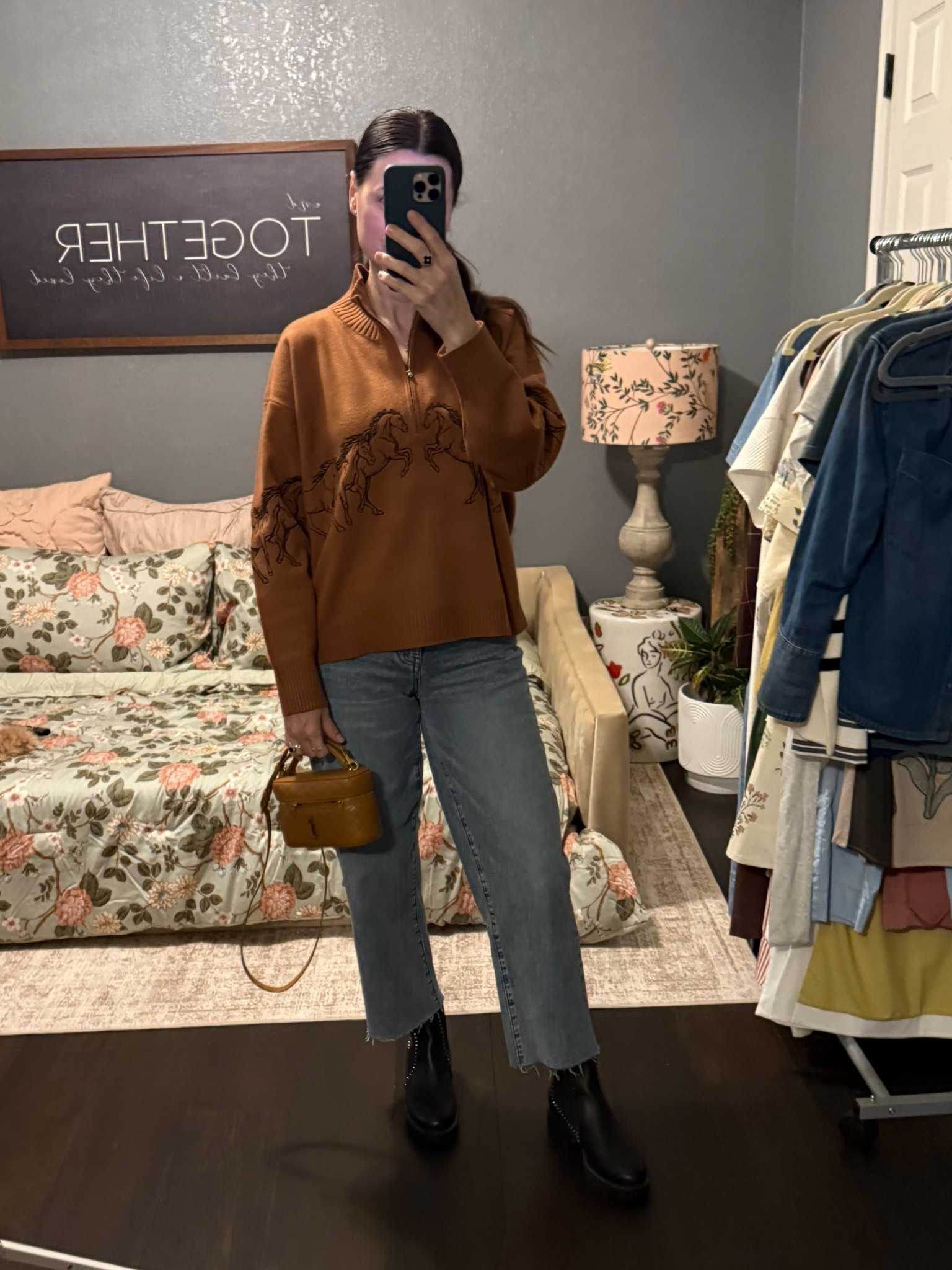 This outfit is the perfect mix of cozy and cool 🍂✨

The rich, warm tones of this statement sweater paired with perfectly cropped jeans and sleek black boots create a look that’s effortlessly elevated. Whether you’re heading out for errands or a casual night out, this outfit brings major fall style energy.

🧡 Bold. Chic. Totally wearable.
👢 Style tip: Add a structured bag to pull it all together.

🔥 Tap to shop and make this your new go-to fall look!

#LTKSeasonal #LTKShoeCrush #LTKStyleTip