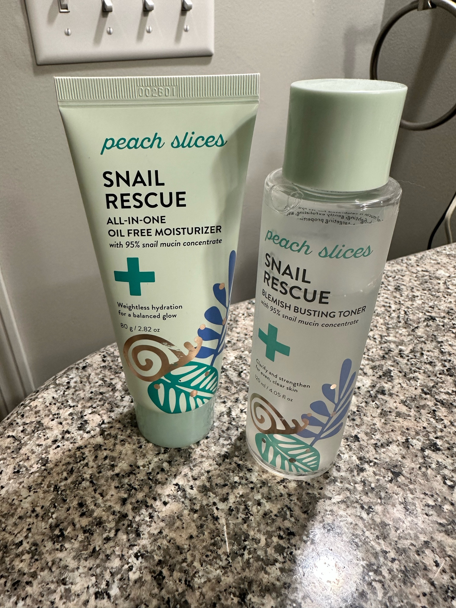 Peach Splices Snail Rescue Toner and All in One Moisturizer. Must have facial products!

#LTKBeauty #LTKFamily #LTKItBag