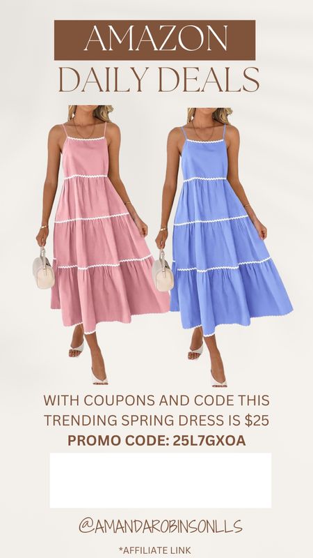 Amazon Daily Deals
Spring dress

#LTKfindsunder50 #LTKSeasonal #LTKsalealert