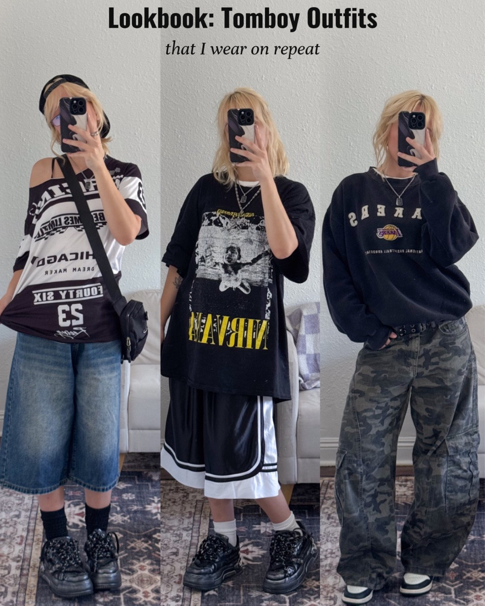 linking everything i can! some stuff is either sold out, was thrifted, or was unable to be linked here so i found similar stuff for you guys :)

my gray platform shoes are from koi footwear & my gray jorts are from minga london!

#LTKootd