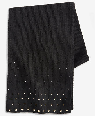 Solid Studded Muffler Scarf, Macy's Exclusive | Macy's