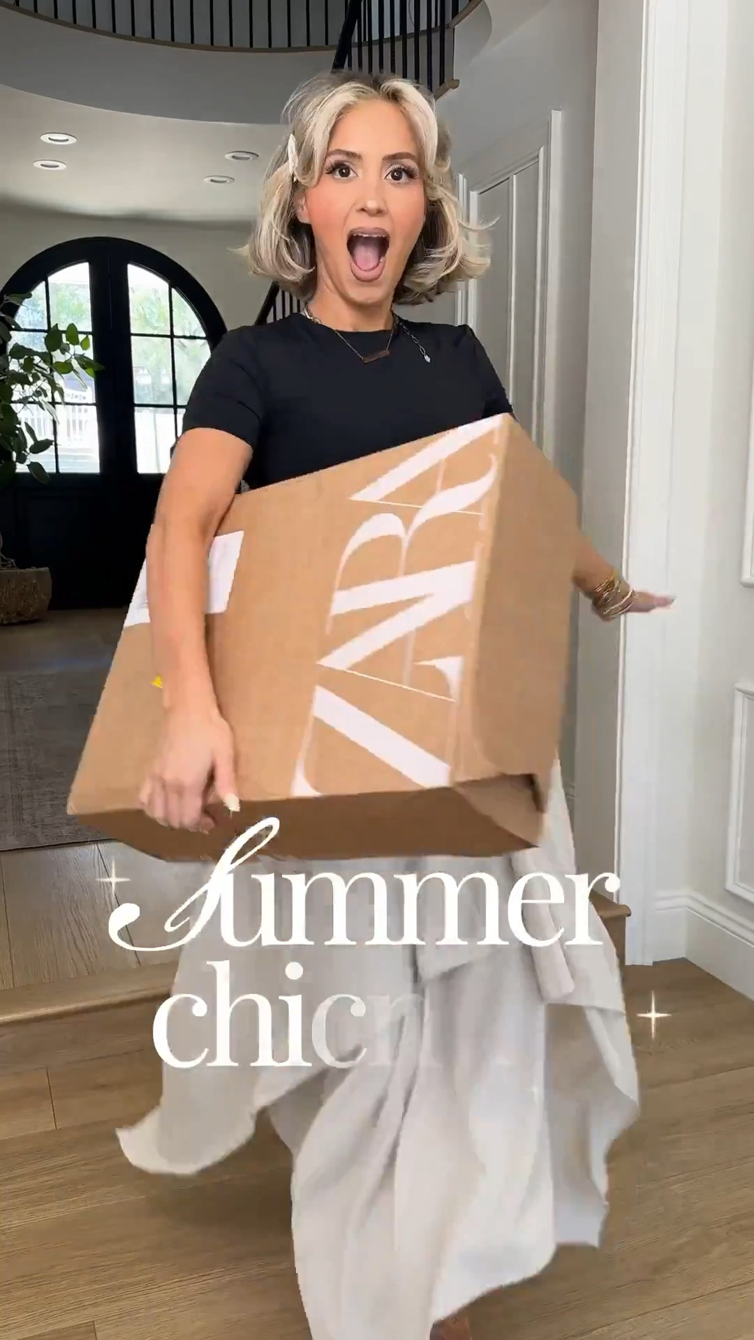 Zara summer outfits 🙌🏼 omg these looks 😍 the very first floaty top is so beautiful on its own, but I added approach just to elevate it a little more. I’m gonna do a separate video to show you exactly how I styled it! ￼

SMALL in everything! 
Size 27 in jeans

#LTKgrwm #LTKootd #LTKU