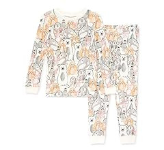 Burt's Bees Baby Boys' Pajamas, Tee and Pant 2-Piece PJ Set, 100% Organic Cotton | Amazon (US)