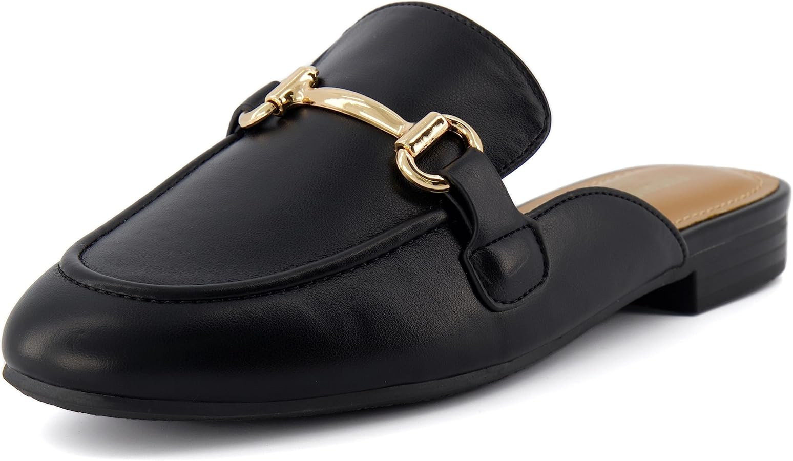 CUSHIONAIRE Women's Yates Buckle Slip On Mule +Memory Foam, Wide Widths Available | Amazon (US)