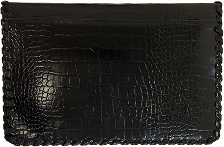 JNB Flat Crocodile Pattern Envelope clutch | Amazon (US)
