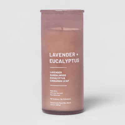 Glass Jar Lavender and Eucalyptus Candle - Project 62™ | Target