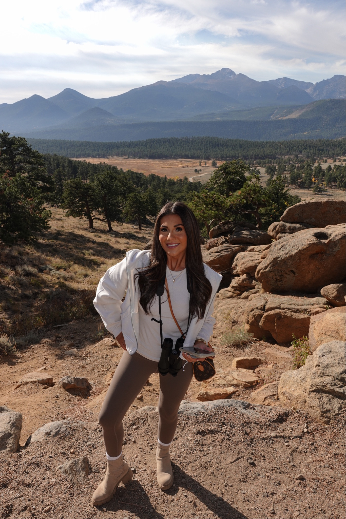 Hiking in the Rockies 🥾 

#LTKTravel #LTKStyleTip