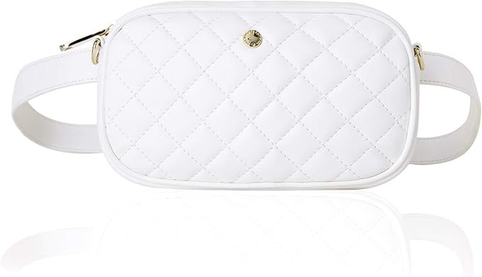 2-way Belt Bag for Women Fanny Pack Waist Purse Crossbody Bag Waist Bag by The Lovely Tote Co. | Amazon (US)