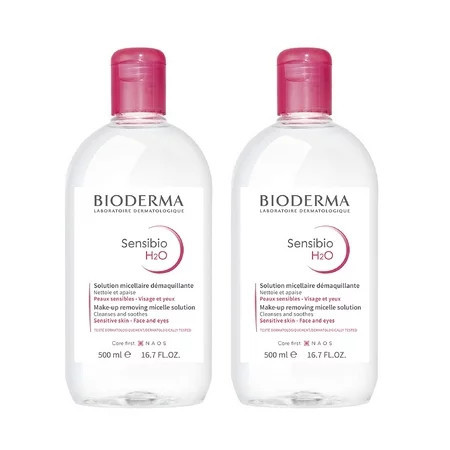 Bioderma - Sensibio - H2O Micellar Water - Makeup Remover Cleanser - Face Cleanser for Sensitive Skin | Walmart (US)