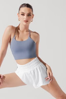 Flexy Crop Top - Blue Mist | POPFLEX