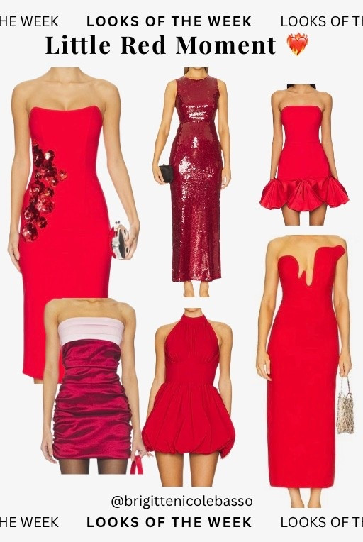 Little Red Moment ❤️‍🔥 rounding up my favorite red minis of the week

Red mini dresses, Christmas party dresses, red cocktail dresses, holiday outfit ideas, sequin red dress, satin red mini, red date night outfit, red strapless dress, NYE party dresses, little red dress edit.

#LTKHoliday #LTKSeasonal #LTKGiftGuide