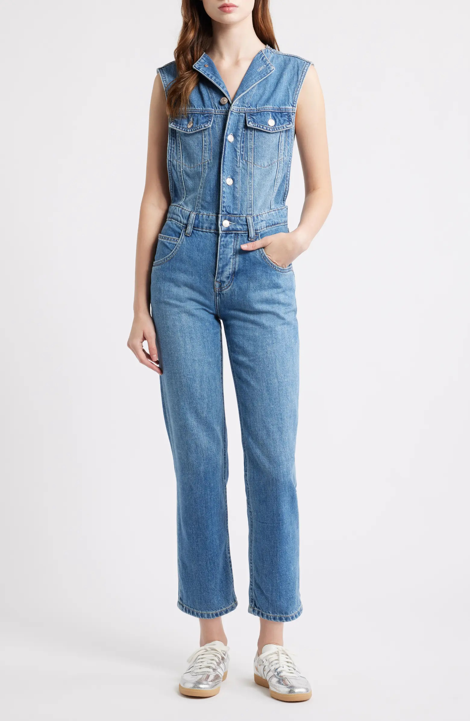 All You Need Denim Jumpsuit | Nordstrom
