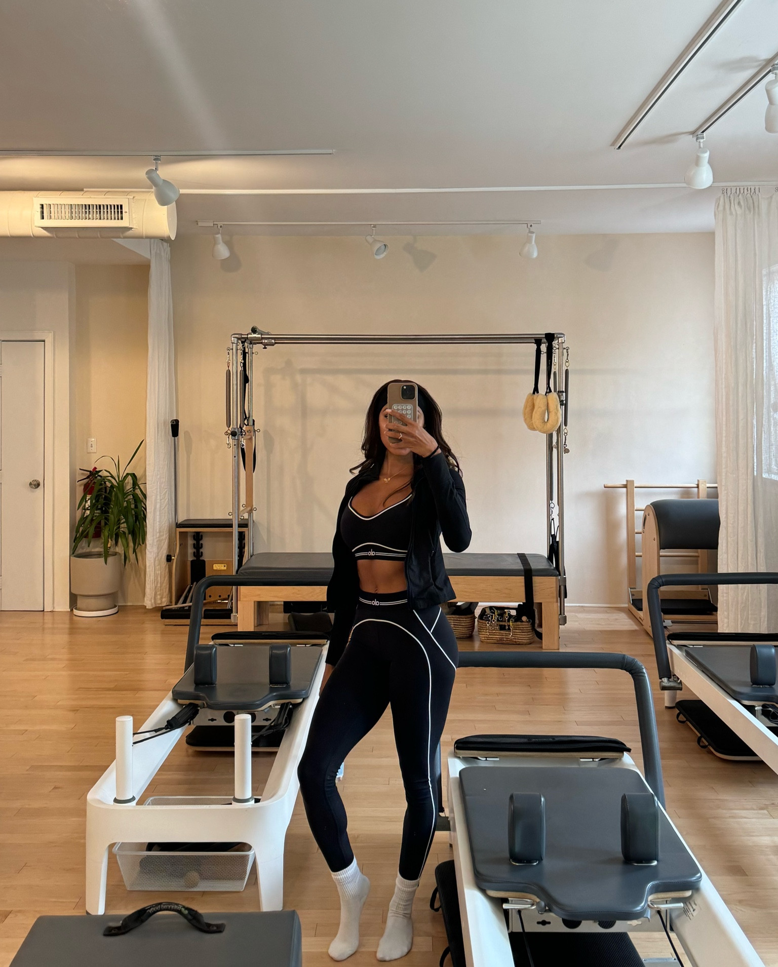 Pilates fit 🖤✨

#LTKActive #LTKfitness
