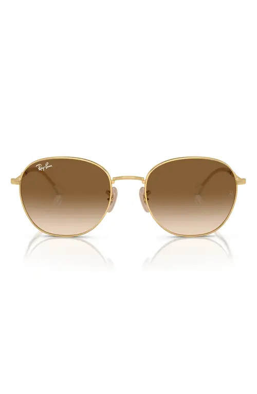 Ray-Ban 55mm Gradient Phantos Sunglasses in Gold Flash at Nordstrom | Nordstrom