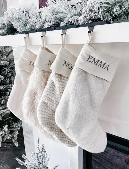 The cutest personalized stockings from Pottery Barn for the whole family 

#LTKstyletip #LTKfamily #LTKHoliday