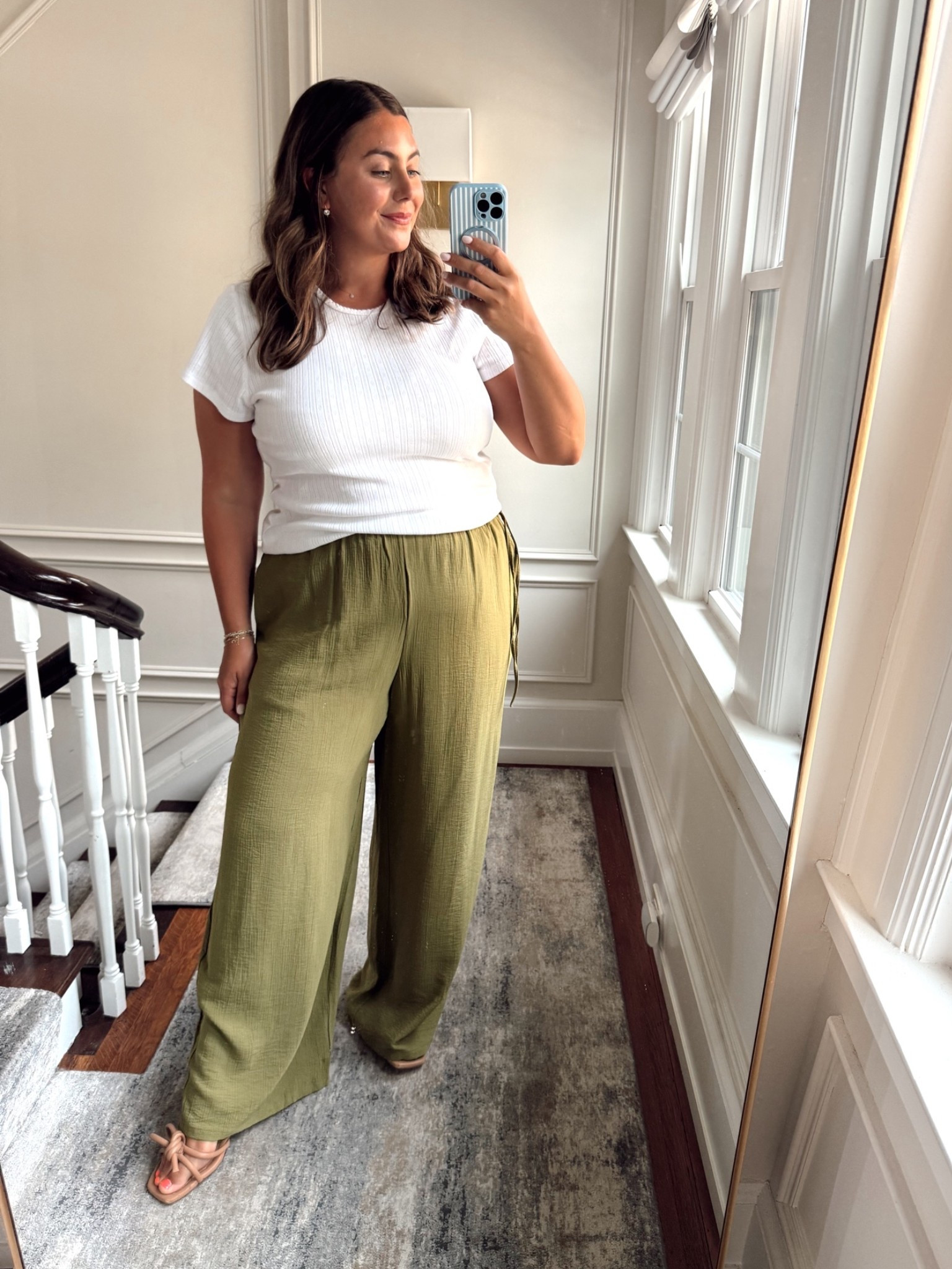 These green pants I’m wearing from summer into fall - wearing size XXL, sized XS-4X

#LTKootd #LTKmomlife #LTKPlusSize