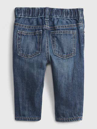 Baby 100% Organic Cotton Pull-On Slim Jeans | Gap (US)