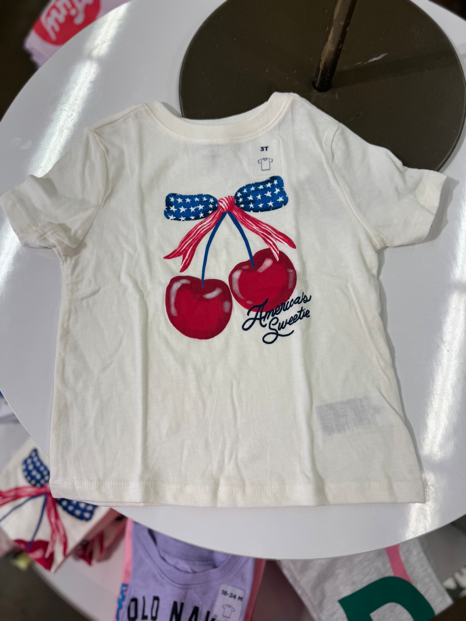 Love this cherry print graphic tee! 50% off today!

#LTKFamily #LTKKids #LTKBaby