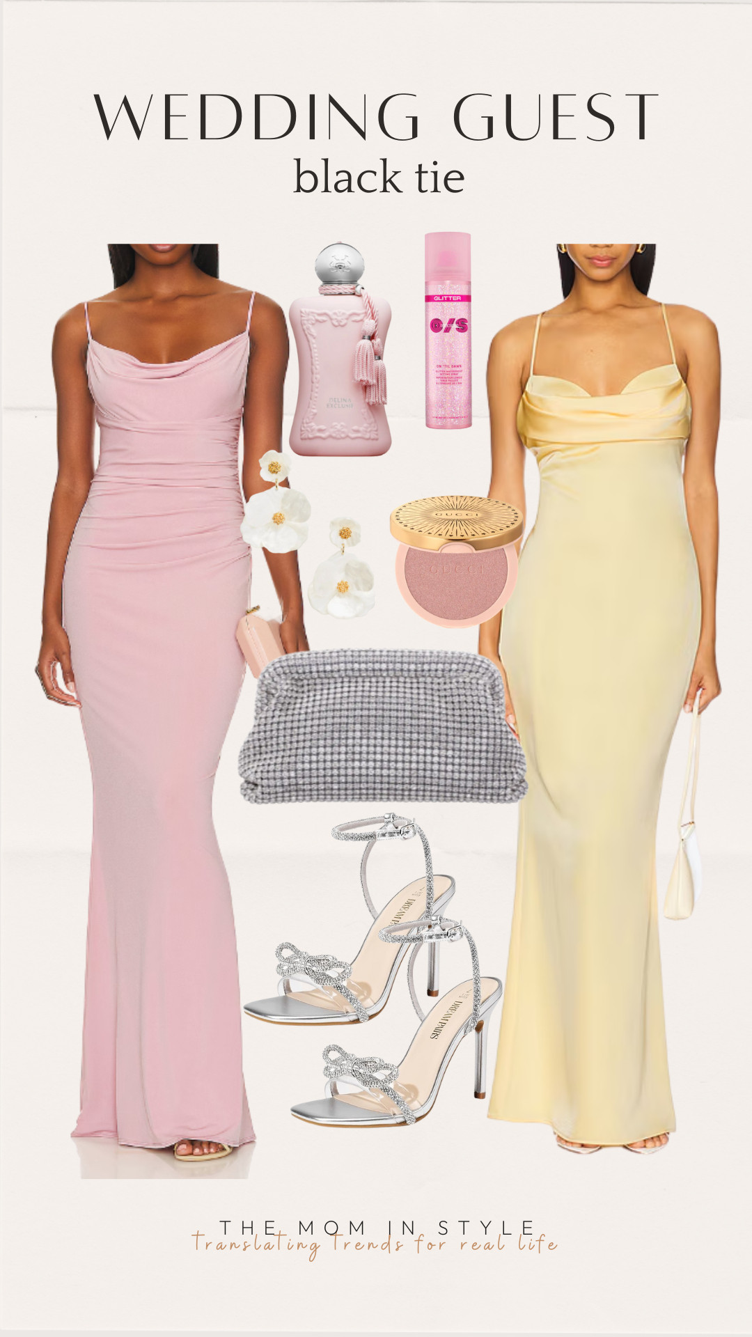  Formal dress, black tie, wedding guest dress, yellow butter dress, clutch purse, classy dress 

 

#LTKWedding