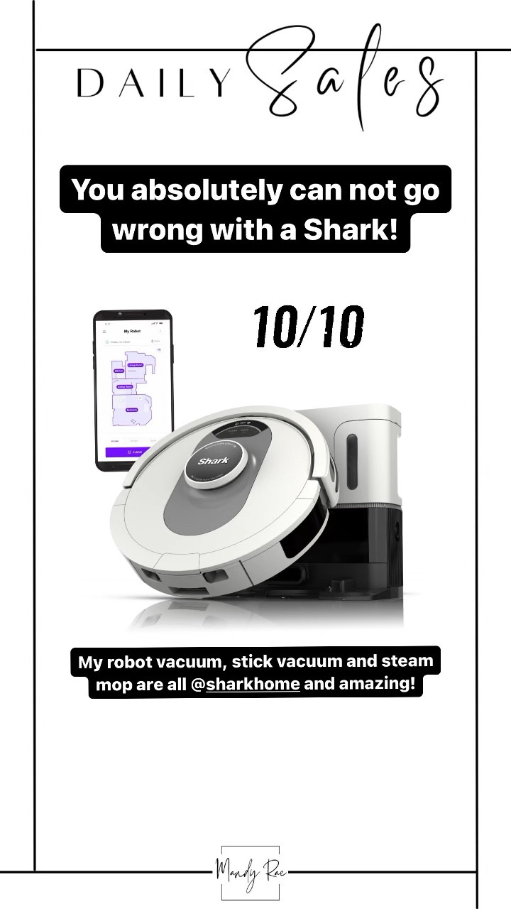 You can’t go wrong with a Shark! I’ve got a whole arsenal of their home cleaning tools and they’re the best! 

Grab the new robot vac on major sale at Walmart today!

#LTKhome #LTKsalealert #LTKGiftGuide