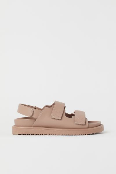 Imitation leather sandals | H&M (UK, MY, IN, SG, PH, TW, HK)
