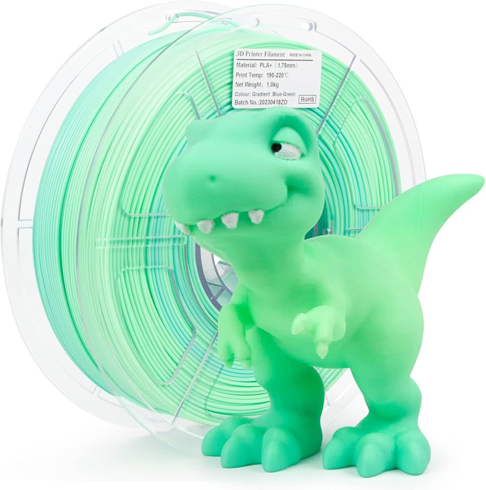 iSANMATE PLA+ 3D Printer Filament, Pla Filament 1.75mm Gradient Multicolors Filament, Color Chang... | Amazon (US)