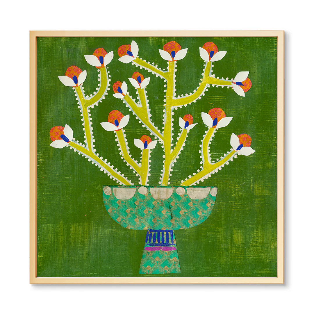 Toll Square Green Topiary by Jenny Westenhofer | Urban Garden Prints