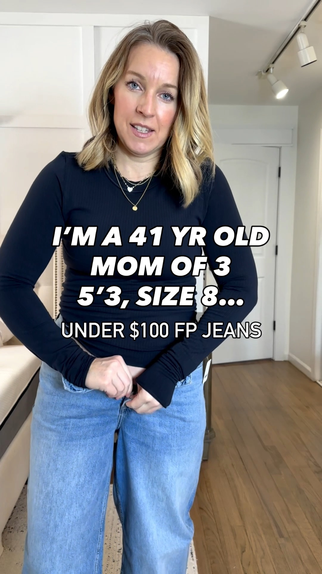 True size 29 with an inseam that’s versatile for flats or heels! Soft and comfy. Works with you, not against you. Medium modal stretchy tee. 🖤 from school pickup to date night. These are it  

#LTKOver40 #LTKmomlife #LTKMidsize