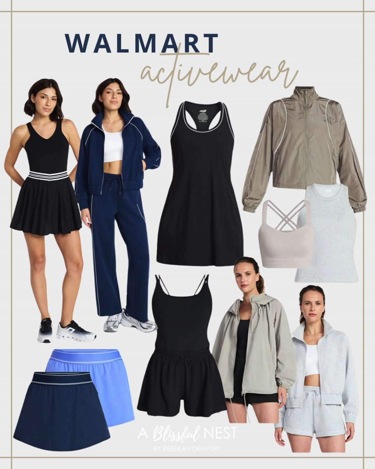 Walmart Active has some really great pieces right now. Shop my favorites.

women’s outdoor jacket, longline strappy back sports bra, women’s track jacket, piped trim active dress, women’s scubaknit track jackets, clinched waist romper, curved hem skorts, women’s scubaknit shorts, cotton ruched rib tank top, tennis dress with pleated skort. 

 #LTKootd #LTKActive #LTKMidsize