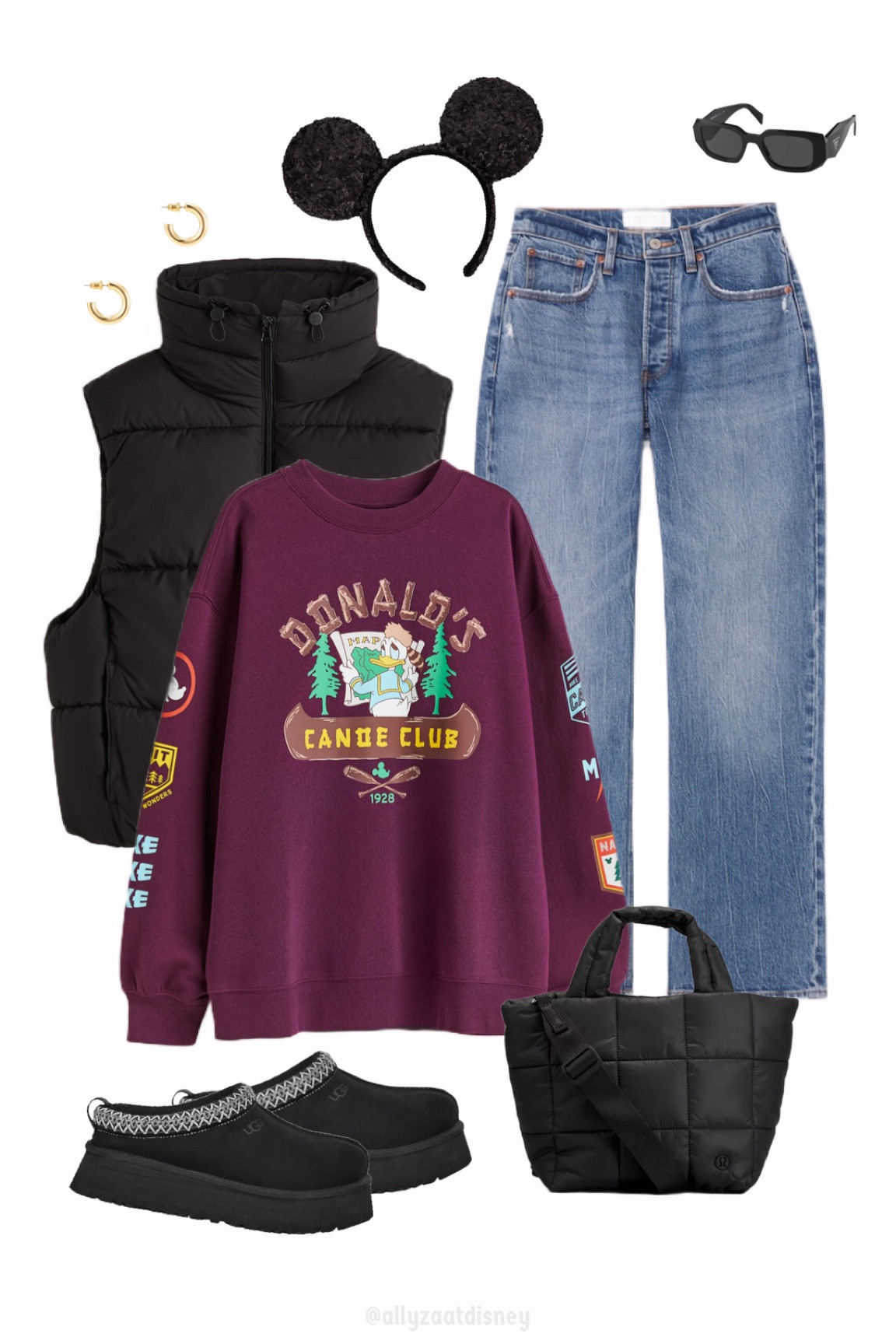 Casual girl Disney outfit 🖤 

Disney outfits 
Disney trip must have
It girl outfit 

#LTKitbag #LTKfit #LTKstyletip