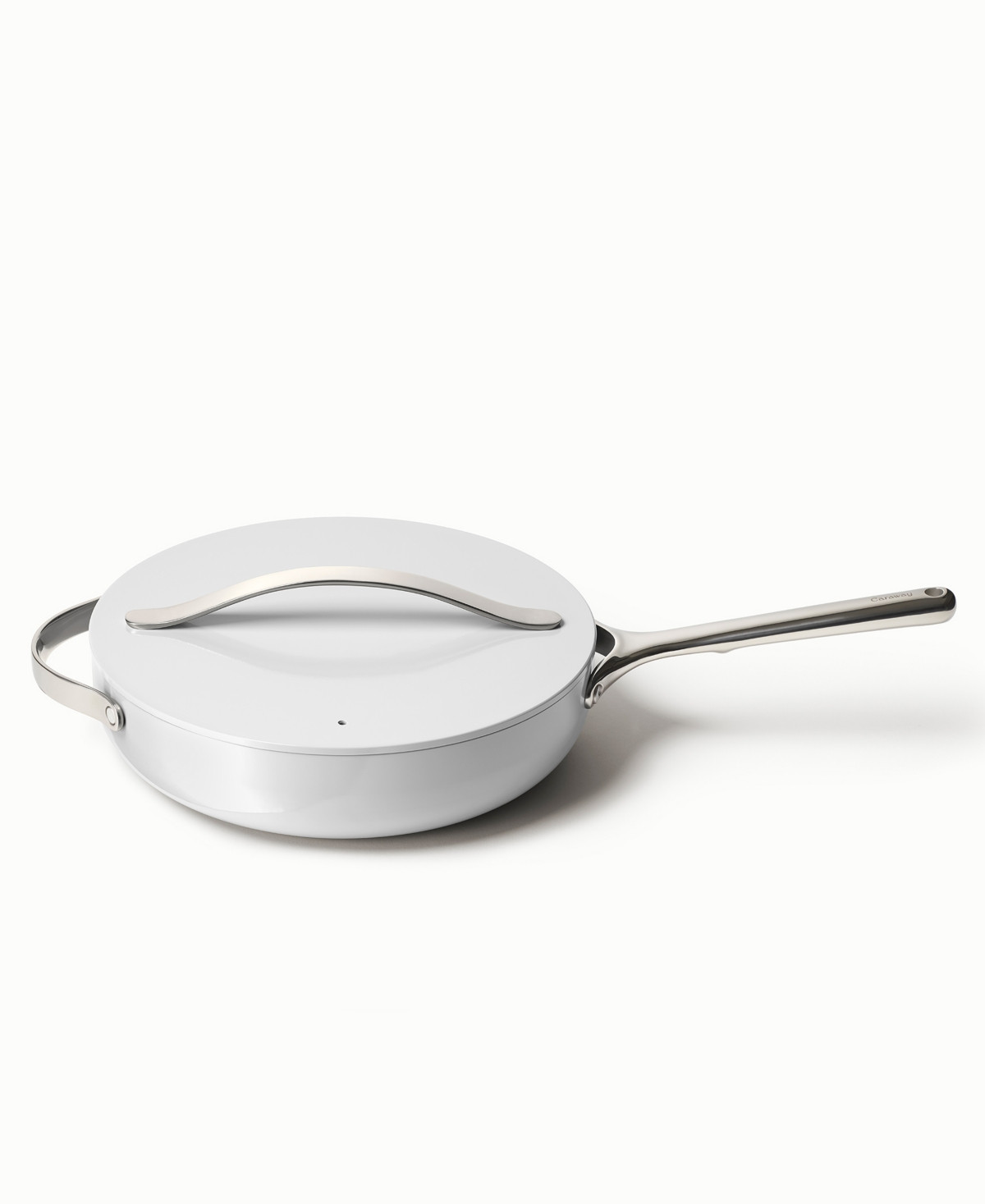 Caraway Non-Stick Ceramic 4.5 Qt Saute Pan - Gray | Macy's