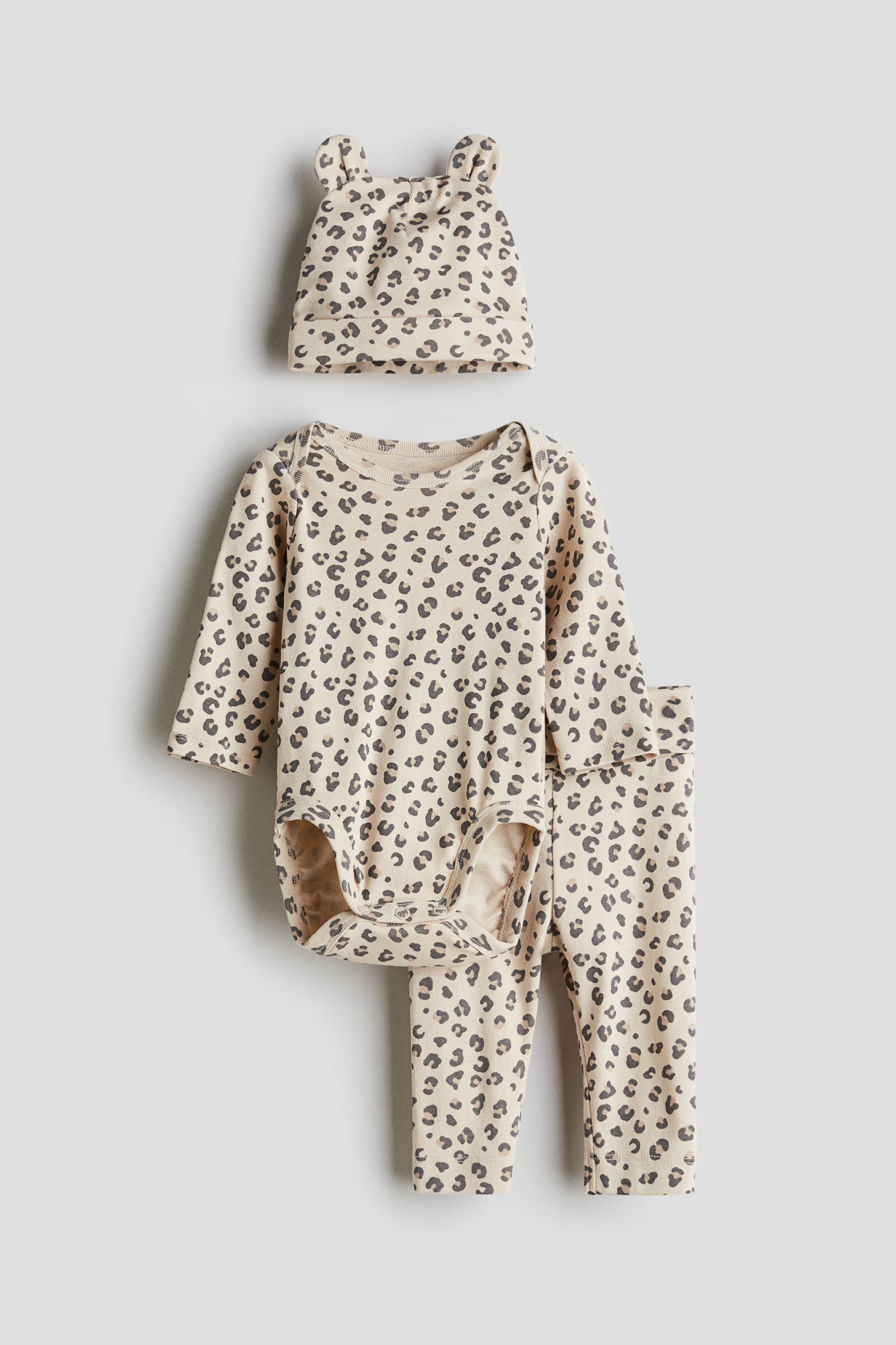 3-piece Cotton Jersey Set | H&M (US + CA)