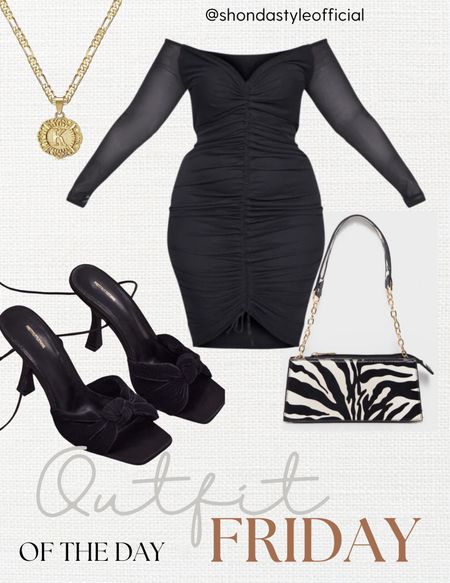 Plus size date night outfit, black cocktail dress, zebra print, plus size ootd

#LTKstyletip #LTKplussize