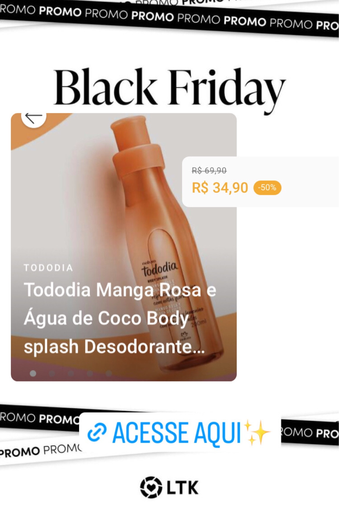 Aproveite a oportunidade de ficar com cheiro bem verão na pele ✨

#LTKbrasil