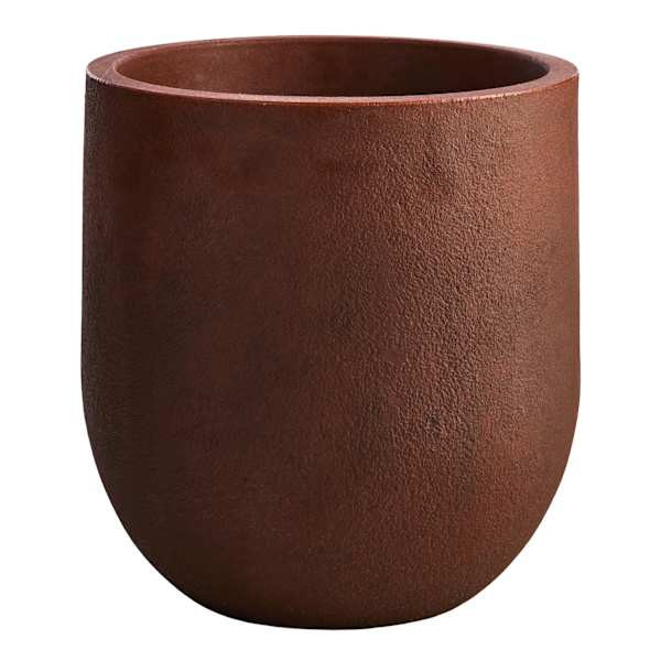 Japi Rust Rustic Cask Outdoor Planter, Small | At Home
