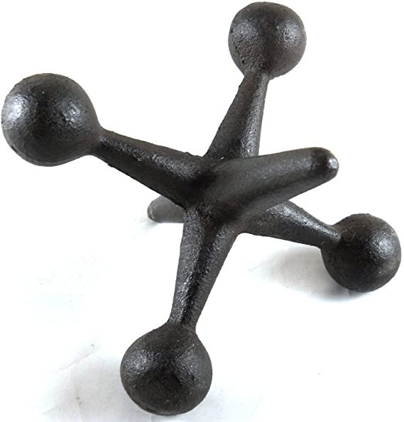 GSM Cast Iron Jack Retro Decorative Home Accents -Paperweight - Doorstop | Amazon (US)