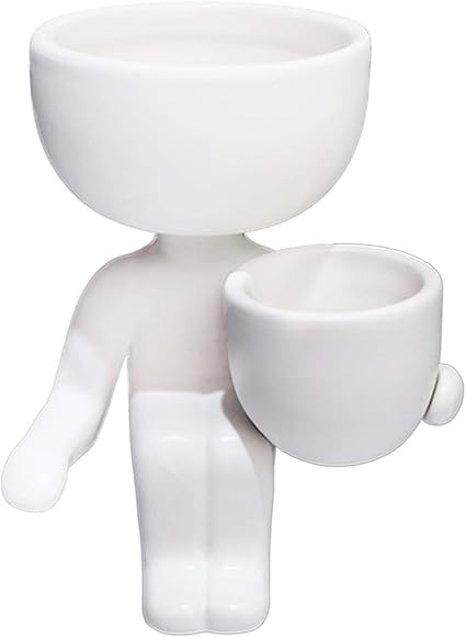 SvaTao Succulent Planters, Handicraft Creative Flower Decoration Ornaments, Cute Ceramic Flower S... | Amazon (US)